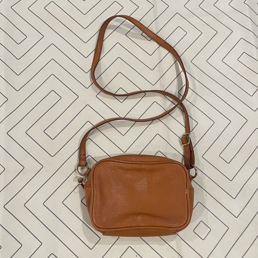 Mark & Graham Small Leather Crossbody Purse